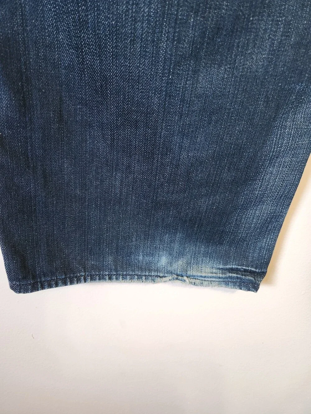 ​7 For All Mankind "A" Pocket Men's Jeans Sz 38 Made in USA Distressed Bootcut - Picture 5 of 14